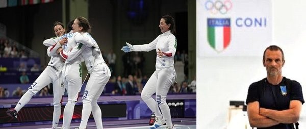 Andrea Vivian Olimpiadi spada femminile