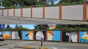 gallarate murales gadda cancellati