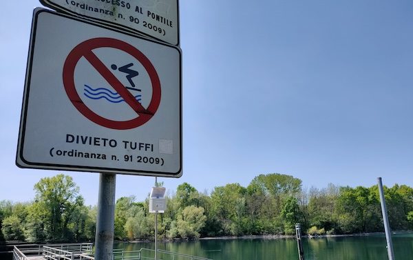 Canali villoresi divieto balneazione