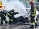 lonate incendio auto