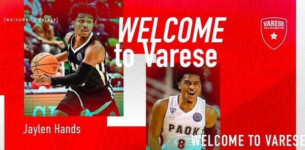 Jaylen Hands mercato Varese