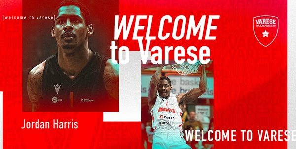 Jordan Harris mercato Varese