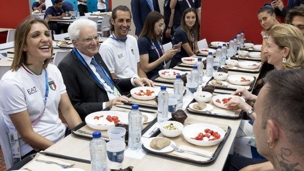 Olimpiadi Parigi Mattarella Bartolini