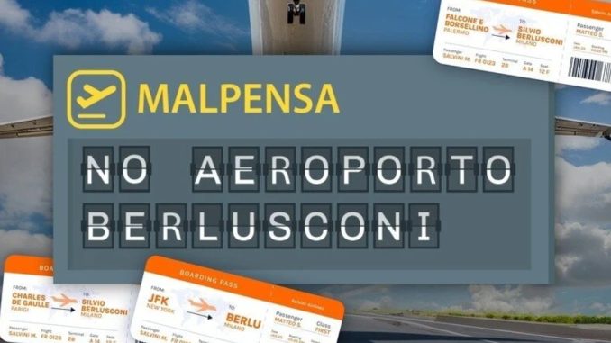petizione gd aeroporto berlusconi