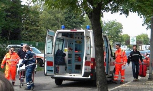 nerviano incidente investimento pedone