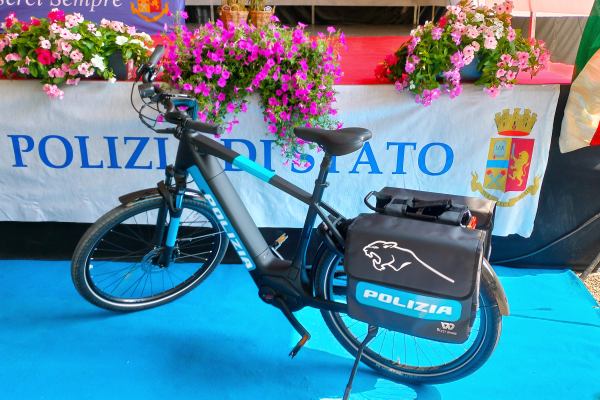 e-bike polizia varese