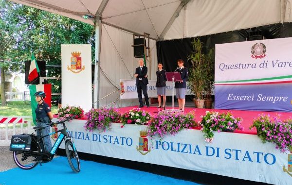 e-bike polizia varese