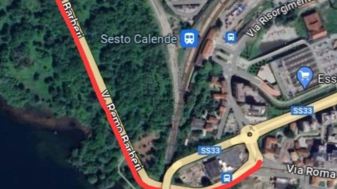 sesto angera viabilità lavori