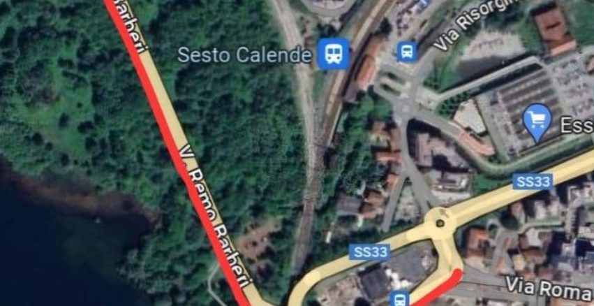 sesto angera viabilità lavori