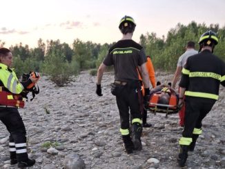 turbigo bagnante ticino vigilidelfuoco