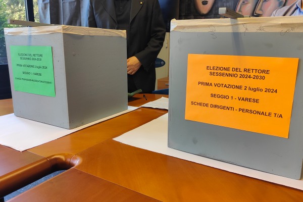 università insubria voto rettore