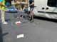 varese via crispi ciclista