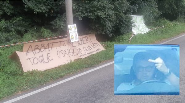 Gallarate cassani dito medio