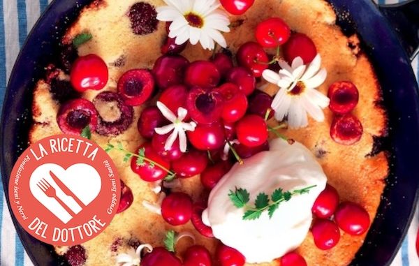 Ricetta dolce ciliegie padella