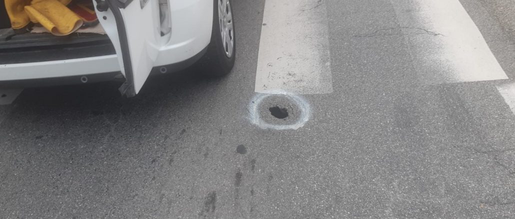 gallarate cedimento fognatura via ambrosoli