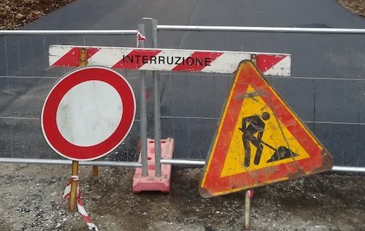 cantiere lavori strade