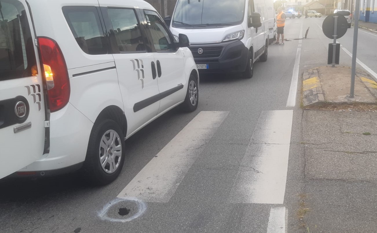 gallarate cedimento fognatura via ambrosoli