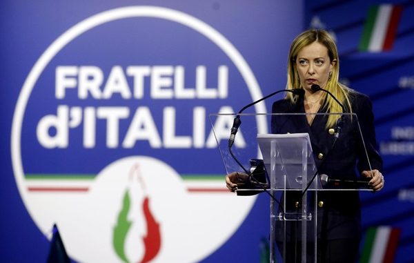 arianna giorgia meloni pellicini
