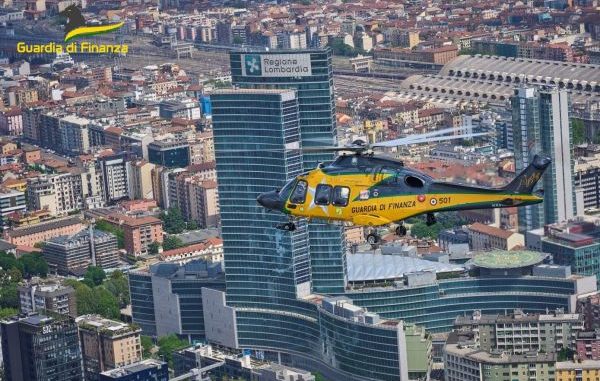 monitoraggio aereo arpa finanza