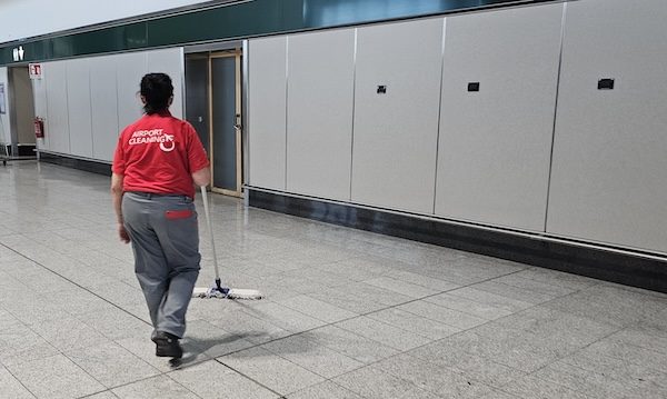 malpensa addette pulizie sciopero