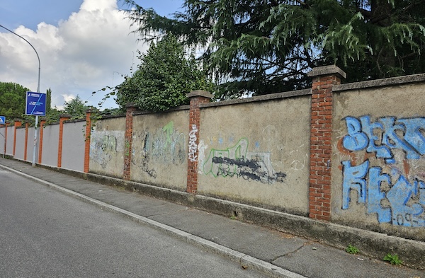 Gallarate murales gadda rosselli