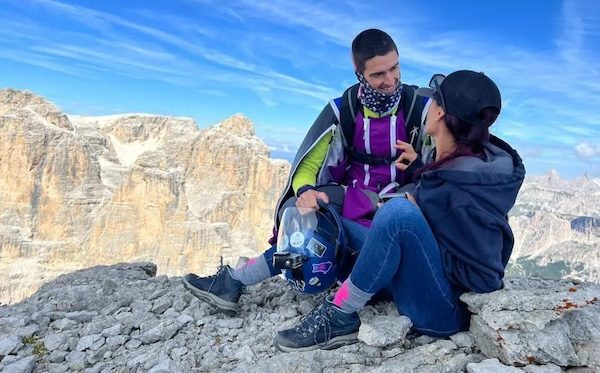 base jumping Filippo guenzani
