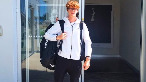 Malpensa Jannik Sinner atterrato