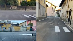 Somma lombardo strade barcaro