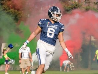 Kevin Khay Frogs Football Americano