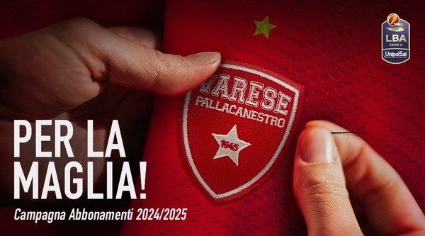 Openjobmetis Varese numeri maglia
