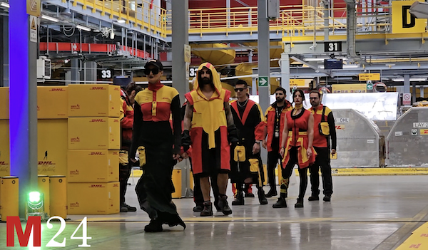 Malpensa dhl sfilata moda