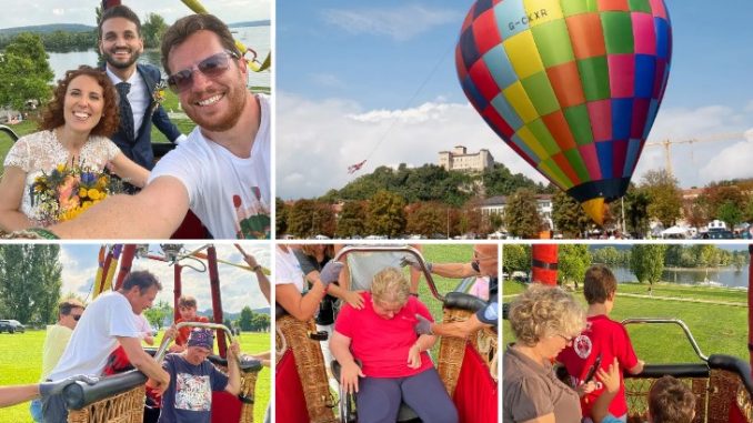 angera mongolfiere disabili sposi