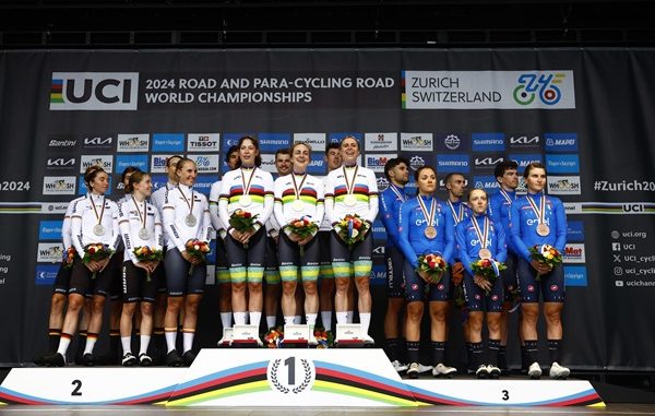 ciclismo mondiali mixed relay