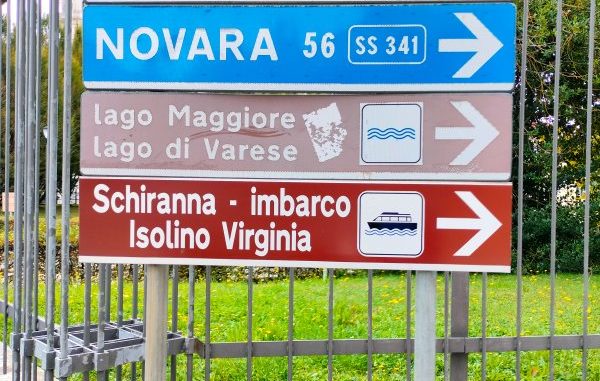 segnaletica inganna turisti varese