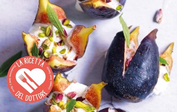 Ricetta fichi caprino pistacchio