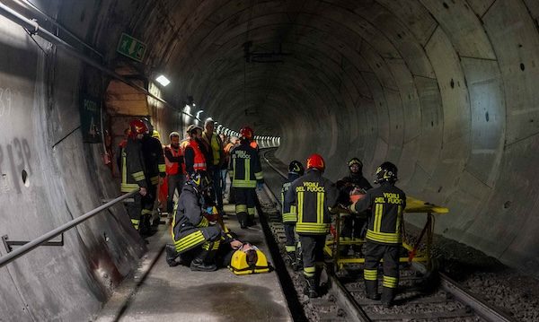 Castellanza incidente ferroviario simulazione