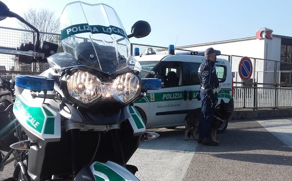 Gallarate donna aggredisce vigili