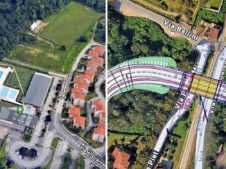 gallarate palasport sottopasso scontro