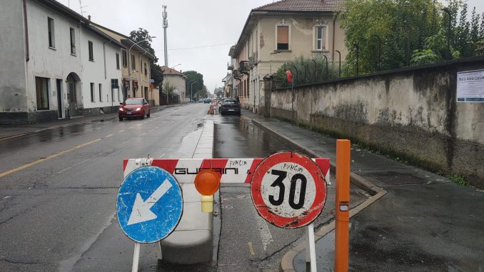 lavori ciclabile via novara legnano
