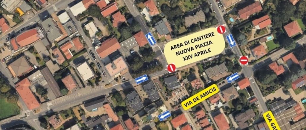 cassano chiude piazza 25 aprile