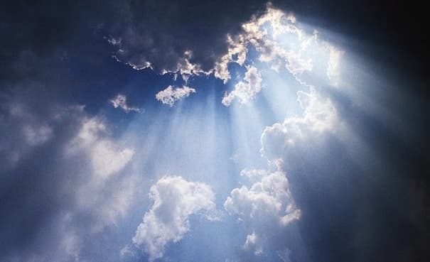 nuvole nebbia pianura sole