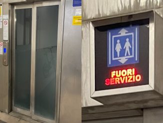 stazione laveno ascensore fuori servizio
