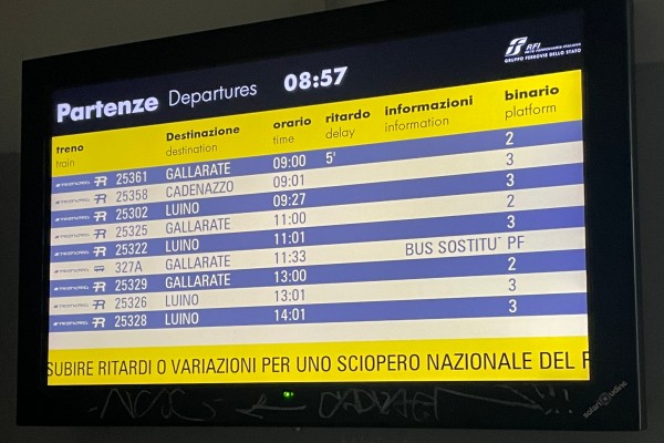 stazione laveno ascensore fuori servizio 