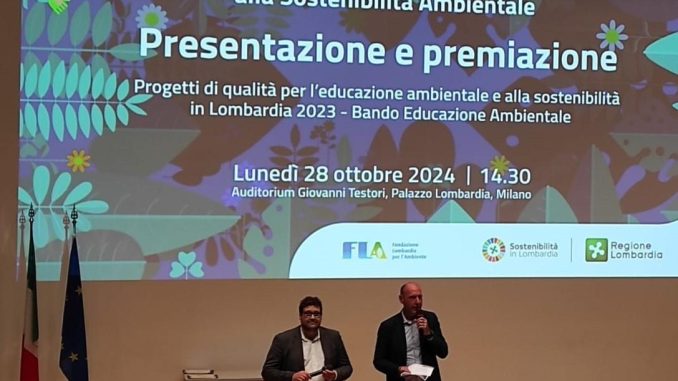 premio regione lombardia educazione ambientale sostenibilità