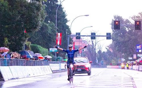 Evenepoel traguardo coppa bernocchi