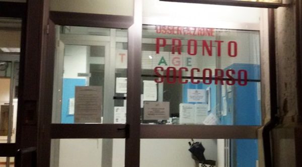 Gallarate pronto soccorso arrestato