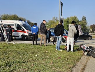 Gallarate incidente moto schuster