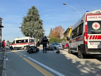 Gallarate incidente moto varesina