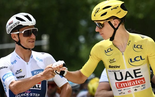 ciclismo evenepoel pogacar