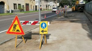 lavori cantieri marciapedi
